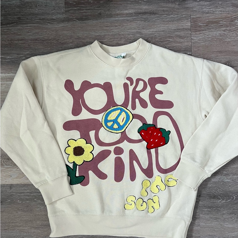 PacSun patchwork Sweatshirt